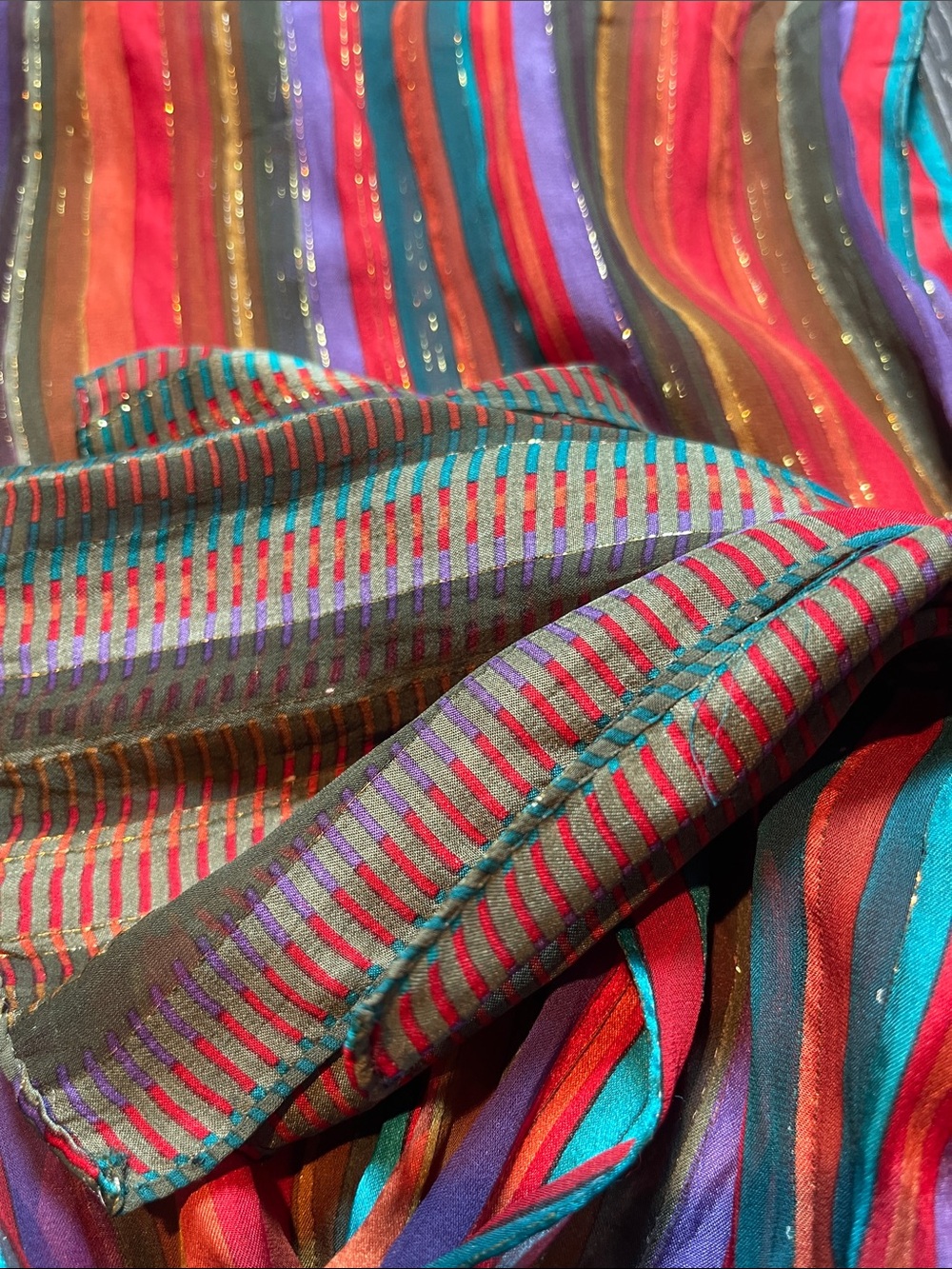 SILK SCARF W